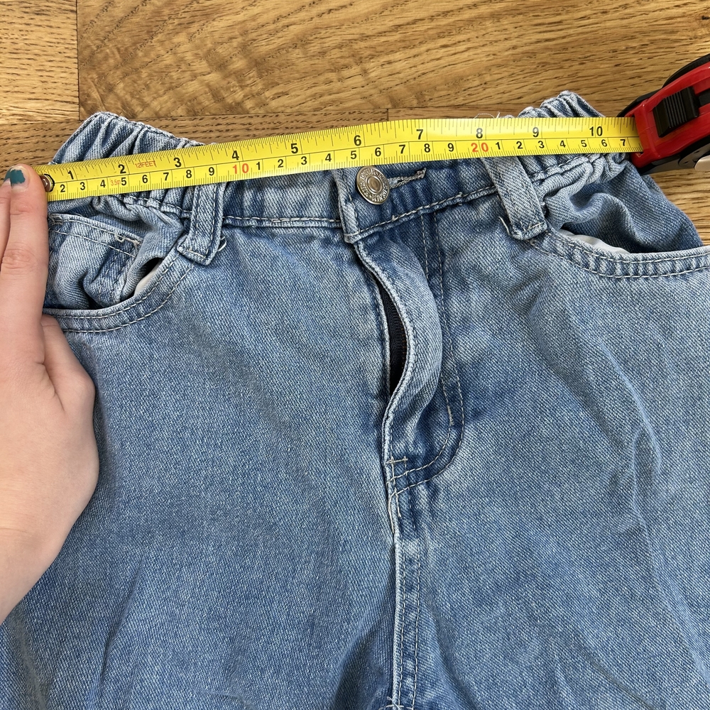 Distressed Ripped Blue Jeans - Picture 4 of 5